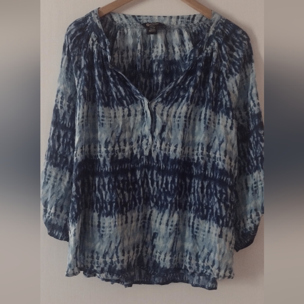 Haggar boho top. ptp 24"